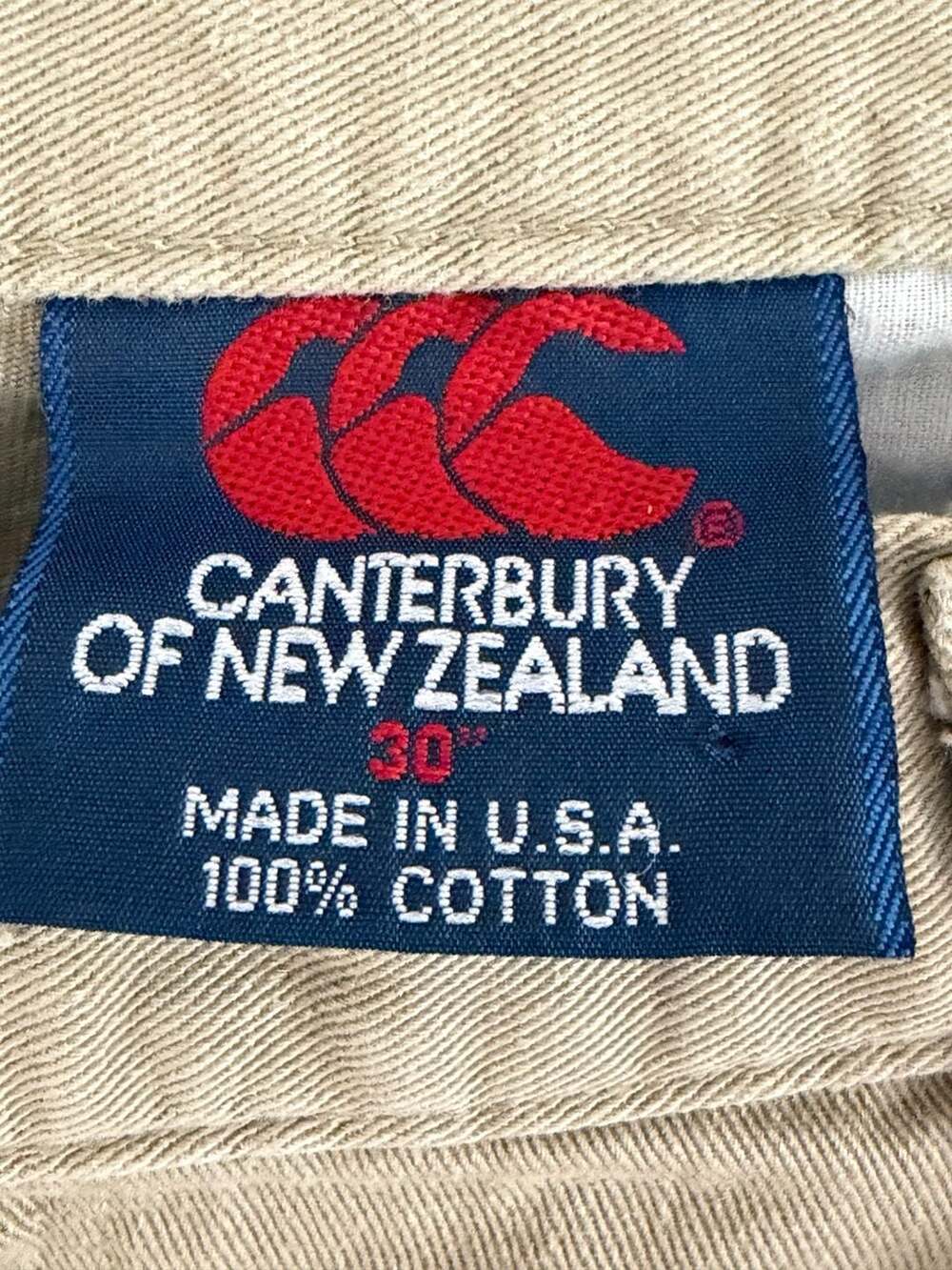 Vintage 90s Canterbury of New Zealand Pleated Rugby Shorts Made in USA